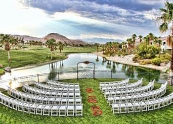 Lakeside Wedding in Las Vegas