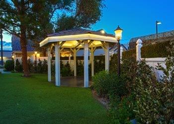 Gazebo Garden Wedding in Vegas