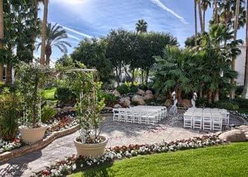 Garden Weddings on Las Vegas Strip